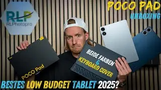 Poco Pad von Xiaomi - Bestes Budget Tablet 2025 f&uuml;r 150&euro;? Unboxing, Specs und erster Eindruck!