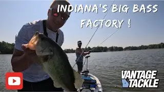Is This Indiana&rsquo;s #1 Big Bass Lake? Tournament Bass Fishing