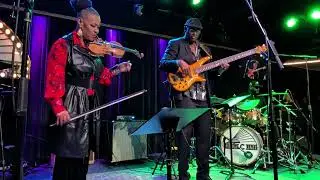 Karen Briggs and Gerald Veasley at the Middle C in Charlotte NC 