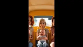 [ 1 MINUTE LOOP ] 🚌 Wheels on the Bus | Classic Bus Version | Kids Songs