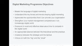 Marketing in a Digital World -  Webinar