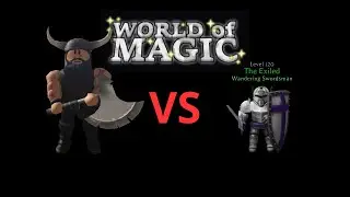 World of Magic Minotaur VS Exiled
