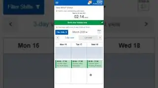 MyBank - Releasing timesheets - Mobile