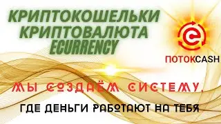 Криптовалюта eCurrency. Откуда деньги в Поток Cash?