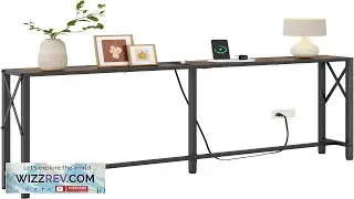 Console Table with Oulets and USB Ports 55.1