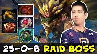w33 против Алохи &mdash;  Bristleback бессмертный Рейдовый Босс