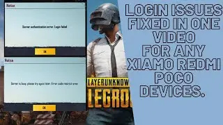 PUBG MOBILE Login issues after update for Redmi, xiaomi or poco devices | Without any vpn | PUBG|