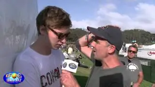 KFOG Private Interview with George Ezra - Outside Lands 2015