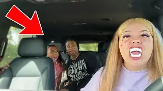 Taking My Family On A BANNED ROAD TO SCARED THEM (((HILARIOUS)))