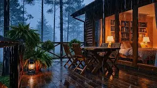 💤 Night Rain Sounds | Soothing Ambience for Deep Sleep, Insomnia Relief & Calm 🌙