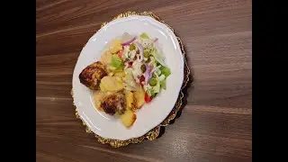 Gratin boulette de viande hâchée