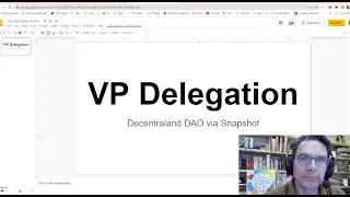 VP Delegation - DCL DAO