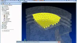 [TECH TIPS Simcenter Femap] Element Selection by Adjacent Face