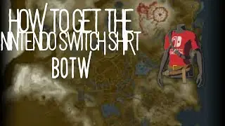 How to get the Nintendo Switch Shirt|botw