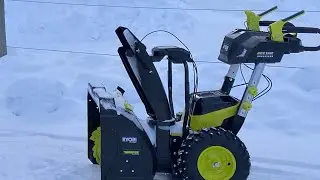 03 Mary’s Ryobi RY40807 40v 24” snow blower - Day three testing.