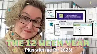 Plan With Me | 2023 | The 12 Week Year