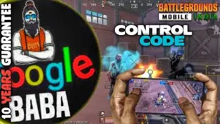 Google baba gaming control and sensitivity code, 2021 | 4 finger claw, BGMI | Its BugG