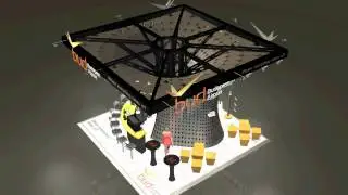 BUDAPEST AIRPORT EXHIBITION STAND - ROUTES EUROPE, DESIGN3. BY OTTOSTUDIO