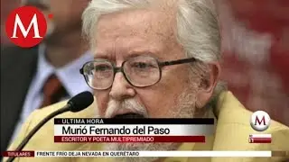Nicolás Alvarado sobre la muerte de Fernando del Paso