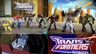 Amazing transformers animated toys commercial Bumblebee prime Starscream Megatron lockdown tv advert