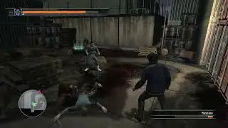 Tanimura dodging knives like a pro Yakuza 4 Remastered