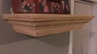Floating shelf gun safe (building instructions in description)
