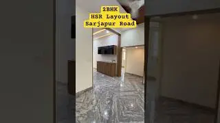 2BHK brand new flat #hsrlayout #sarjapuraroad #luxuryhomes #newflat #bangalore #realestate