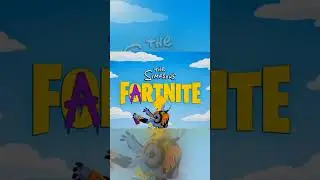 Fortnite X Simpsons Teaser 2 'Fartnite' #fortnite #shorts #ethonixfn