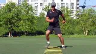 Foot Speed Ladder Off-Ice Training Drill