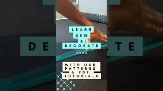 Sewing Made Simple 🧵 Discover Our Easy Home Decor Tutorials! #sewingpatterns #shorts