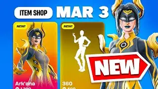 *NEW* ARK'ANA SKIN , 360 EMOTE !! *NEW* Fortnite Item Shop (Mar 3 2025)