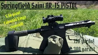 Пистолет Springfield Saint AR-15 калибра 5.56! Можно ли использовать этот пистолетный AR-15 на бо...