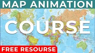 Map Animation with Free Resource | EZEdit Map Animation Course in Hindi