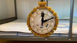 Lego Peter Pan Captain Hook pocket watch stopmotion video