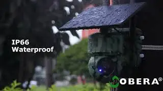 Camera de Supraveghere Solara cu GPS goBERA&reg;, 3MP, 4G, Panou solar 5w,Baterie 7800mAh