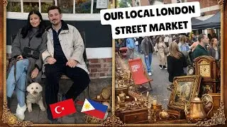 London, Kensington Day Out 🇬🇧 | Chill Walk, Coffee & Street Market  🇵🇭🇹🇷