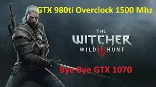 The Witcher 3 GTX 980 ti GAME TEST ULTRA  4k / 2 k / 1080p