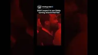 Didn&rsquo;t expect to see Diddy turning around that fast😭 #meekmill #diddy