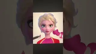 Elsa Toadette #shorts #mario    #disney