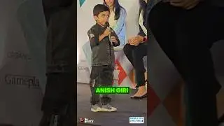 3 year Old TROLLS Magnus Carlsen 🤣 #magnuscarlsen #anishgiri #chess