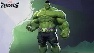 Playing as all characters in Marvel Rivals (hulk)