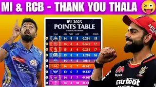 MI & RCB TOP 2 POSITION CONFIRM 🗿|| FULL EXPLAIN