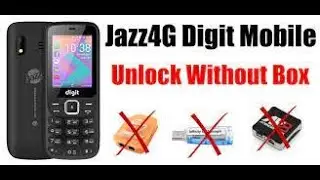 Jazz digit 4g New unlock v8 downgrade v6 and unlock All Sim work without any box