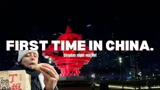 CHINA VLOG - On my way to Qingdao | From airport panic to food happiness #vlog