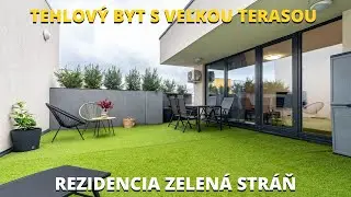 NA PREDAJ TEHLOVÝ 3 IZBOVÝ BYT S VEĽKOU TERASOU V REZIDENCII ZELENÁ STRÁŇ