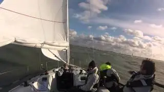 ITALIA 998 sailing IJspegel in Scheveningen