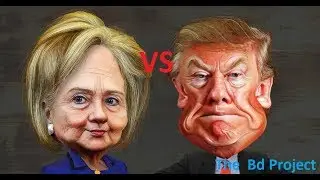 Hillary vs Trump : ვინ მოერევა ? Battle simulator !!!