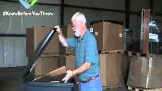 #KnowBeforeYouThrow cardboard