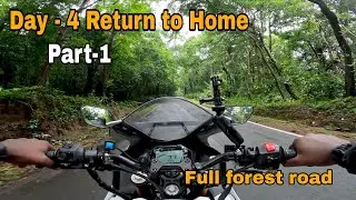 Day -4 | Murudeshwar to Bangalore👋 | Return to Home😥 | #alonerider #tamilmotovlogger