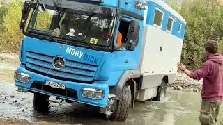Marokko Expedition mit MAN HX60 Overland Expedition TRUCK - Expeditionsmobile - heute: Furten